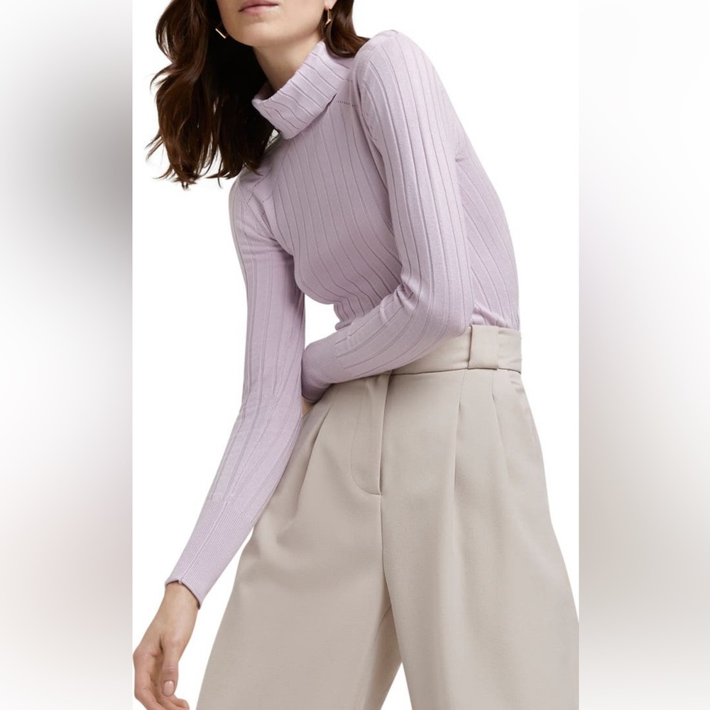 New with tags 🏷️ River Island wide rib turtleneck top